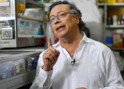 Gustavo Petro en su alocución del fin de año 2024